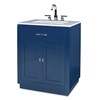 Hutton Petite Sink Chest - Cadet Blue